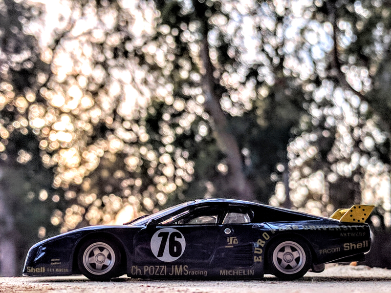 Illustration for article titled Ferrari's Blue Whale Boxer: Pozzi 512BB/LM, Le Mans 1980